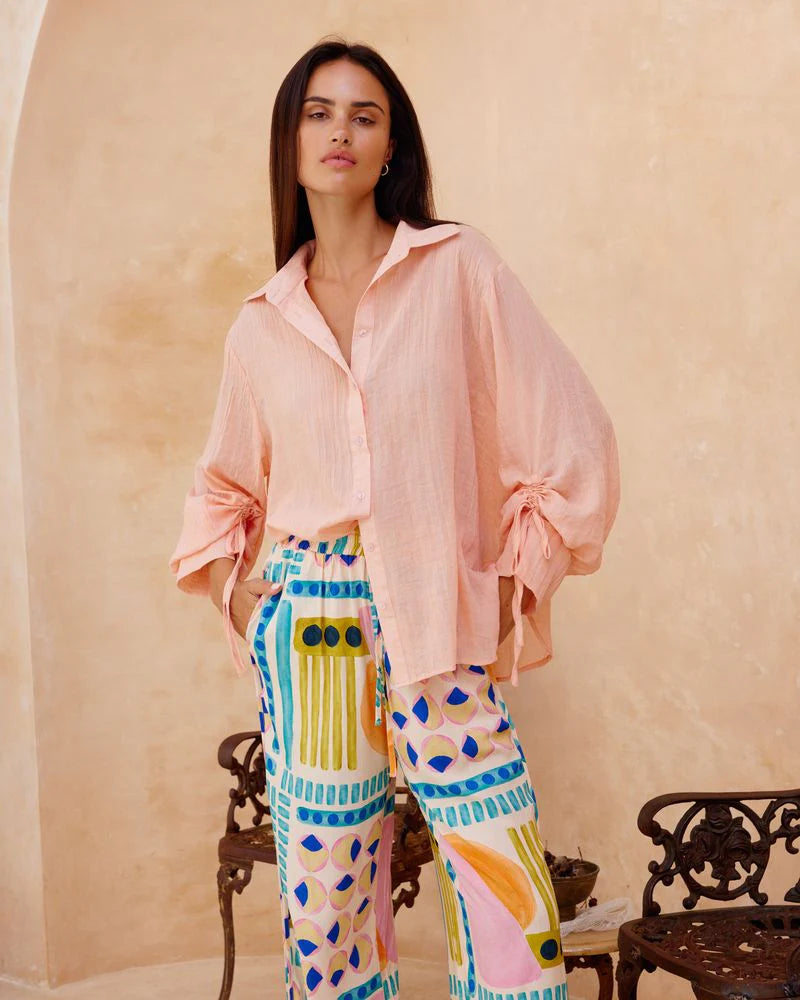 Kai Blouse -Peach