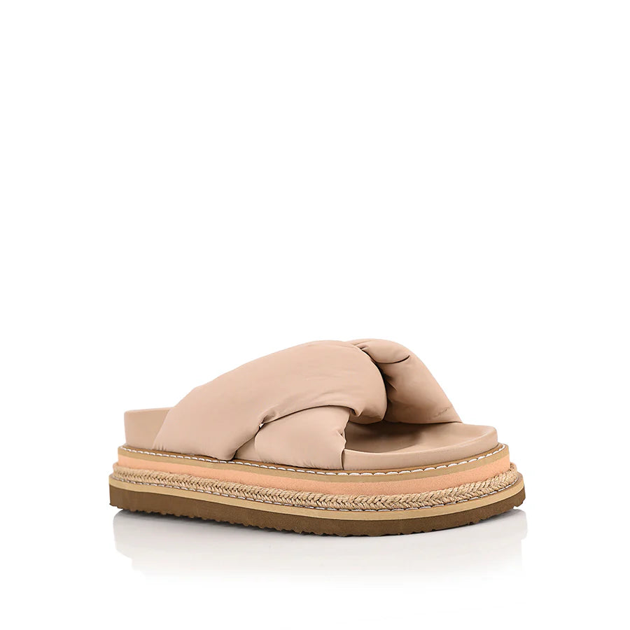 Verali / THAMES FLATFORM SLIDES - STONE BEIGE
