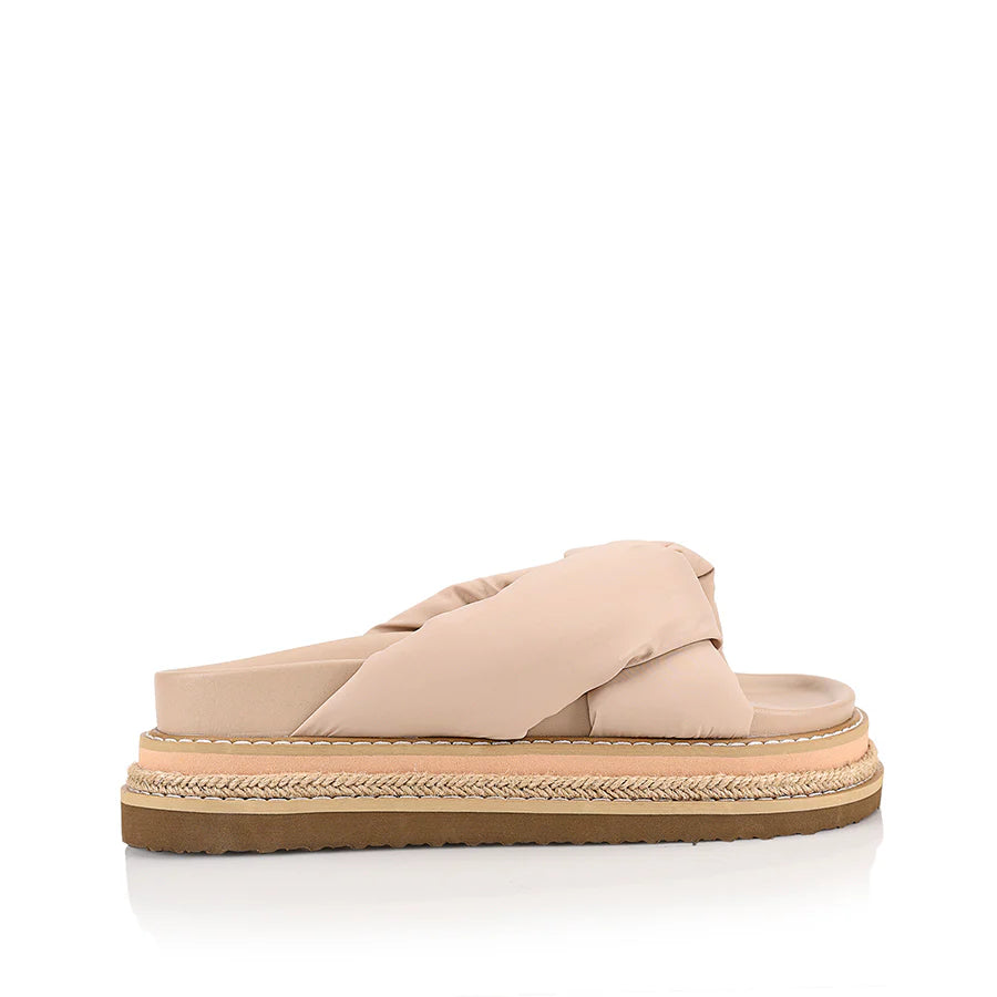 Verali / THAMES FLATFORM SLIDES - STONE BEIGE