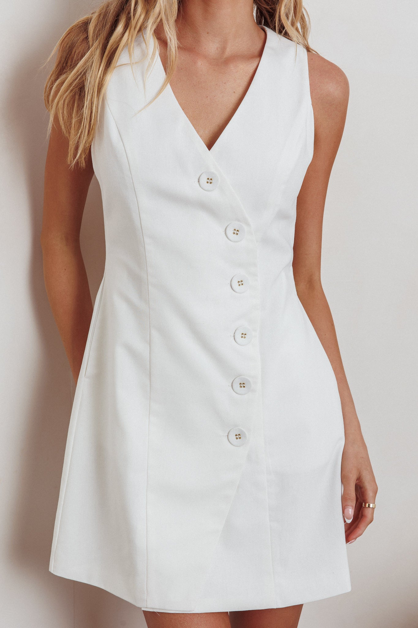 Lucy Dress- White