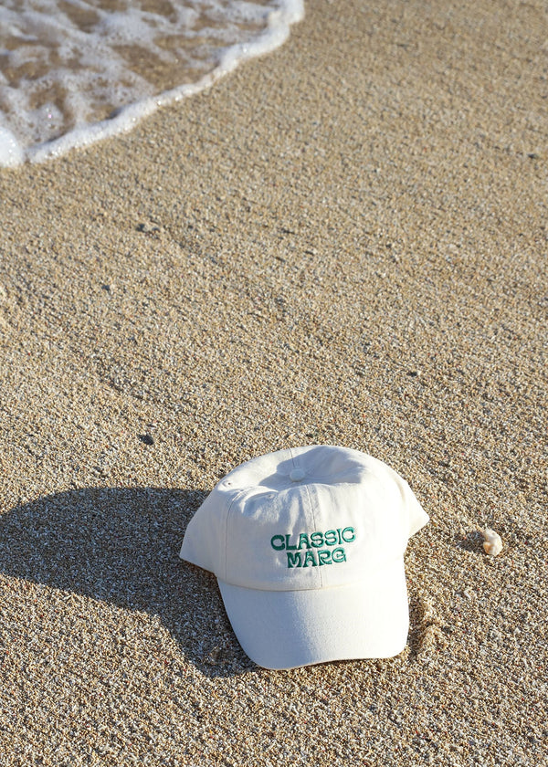 NEAR THE SEA- CLASSIC MARG CAP - CREAM