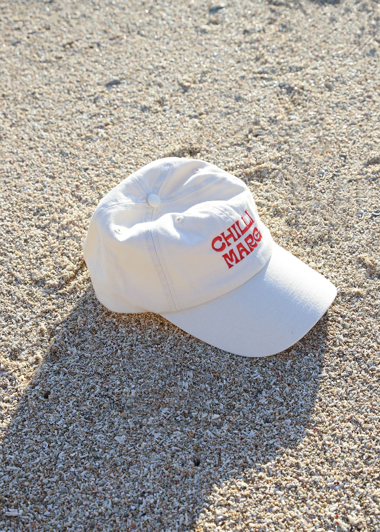 NEAR THE SEA- CHILLI MARG CAP - CREAM