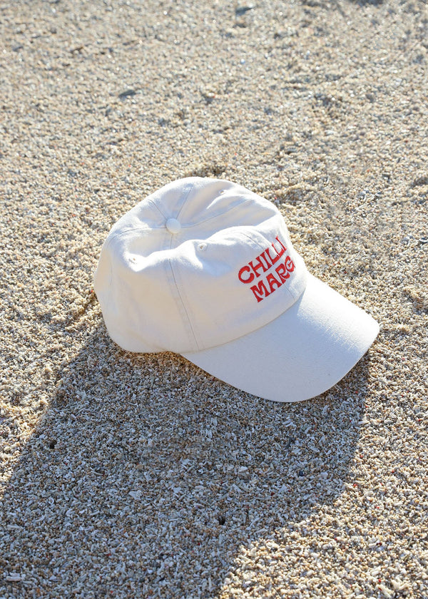NEAR THE SEA- CHILLI MARG CAP - CREAM