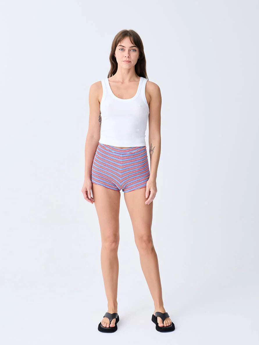 NEAR THE SEA- TERRY SHORTS - BERMUDA