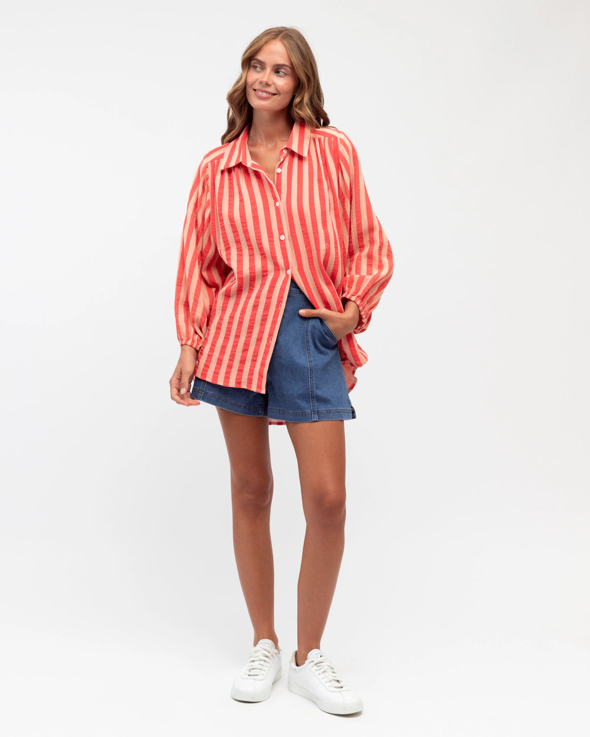 PIN STRIPE SHIRT