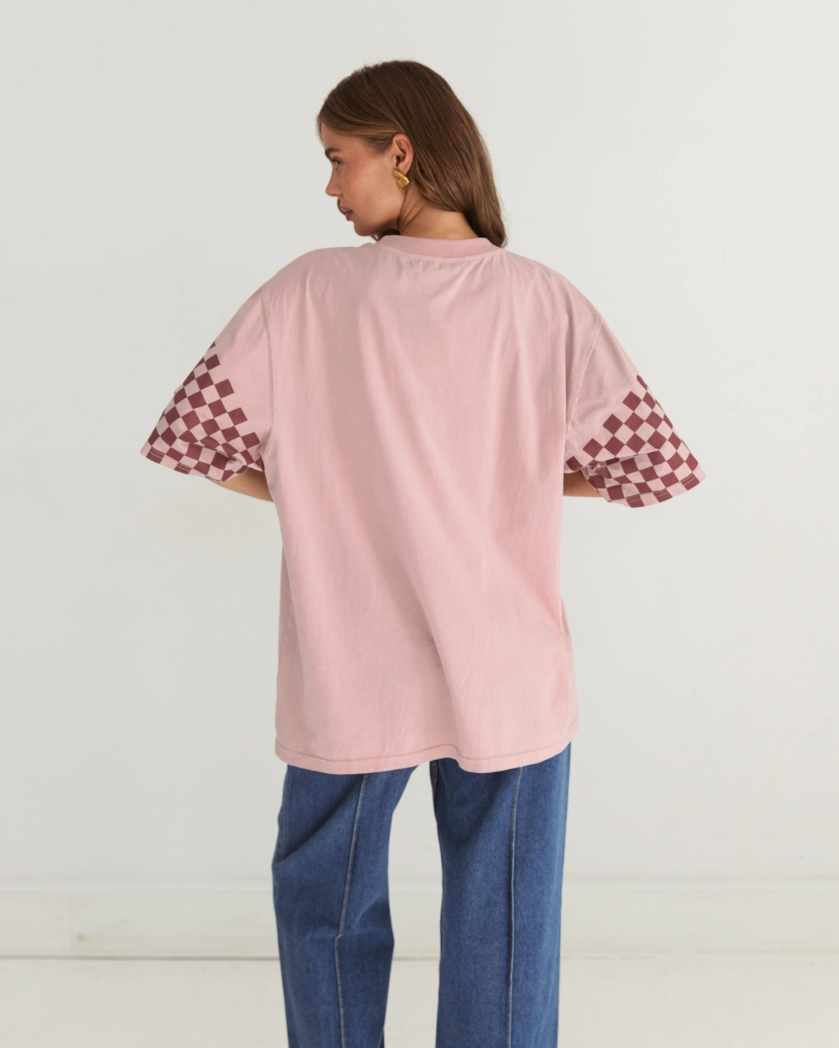 SADDLE UP BEAUTY TEE -Pink Wash